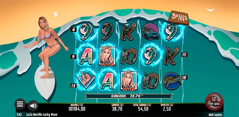 Lucky Wave Gameplay