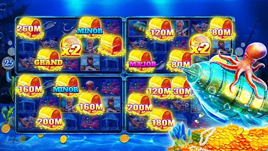 Yellow Slotmarine Gameplay